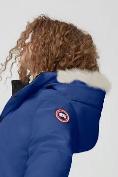 Chamarras Canada Goose Niños México - Logan Abrigos Azules LG8279150